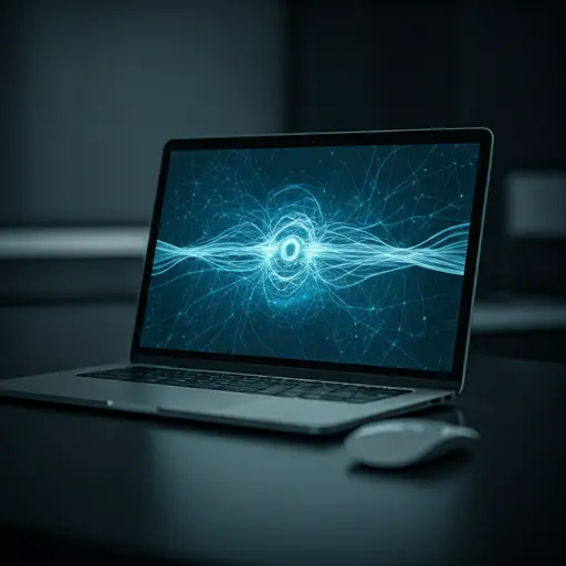AI futuristic visualization